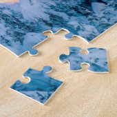 氷と雪 | Graubunden, Engadin，スイス ジグソーパズル (側面)