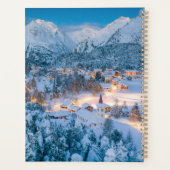 氷と雪 | Graubunden, Engadin，スイス プランナー手帳 (裏面)
