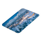 氷と雪 | Graubunden, Engadin,スイス マグネット (左側)