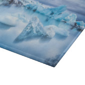 氷と雪 | Jokulsarlon Lagoon,アイスランド カッティングボード (角)