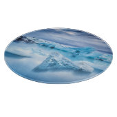 氷と雪 | Jokulsarlon Lagoon，アイスランド カッティングボード (角)