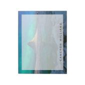 氷と雪 | Kirkjufall Mountain,アイスランド ノートパッド (回転)