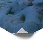 氷と雪 | Kirkjufall Mountain,アイスランド ポスター (角)