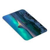 氷と雪 | Kirkjufall Mountain,アイスランド マグネット (右側)