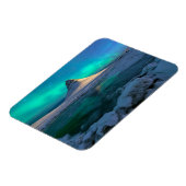 氷と雪 | Kirkjufall Mountain,アイスランド マグネット (左側)