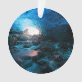 氷と雪 | Mendenhall Glacier, Juneau,アラスカ オーナメント (正面)