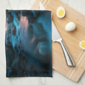 氷と雪 | Mendenhall Glacier, Juneau，アラスカ キッチンタオル (四つ折り)