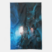 氷と雪 | Mendenhall Glacier, Juneau，アラスカ キッチンタオル (縦)