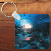 氷と雪 | Mendenhall Glacier, Juneau，アラスカ キーホルダー (正面)