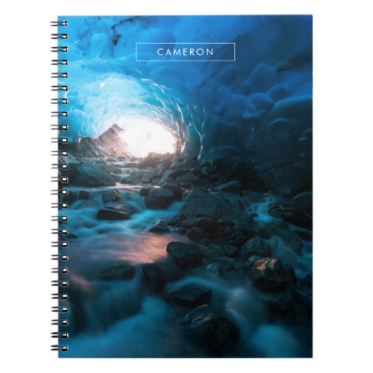 氷と雪 | Mendenhall Glacier, Juneau，アラスカ ノートブック (正面)