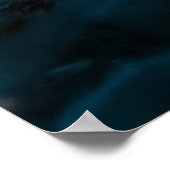 氷と雪 | Mendenhall Glacier, Juneau，アラスカ ポスター (角)