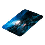 氷と雪 | Mendenhall Glacier, Juneau,アラスカ マグネット (左側)