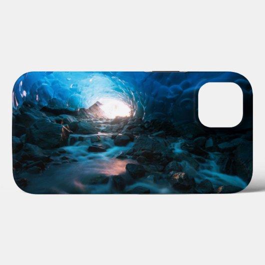 氷と雪 | Mendenhall Glacier, Juneau，アラスカ Case-Mate iPhoneケース (裏面 (横))