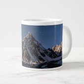 氷と雪 | Milky Way Baltoro Glacier（パキスタン） ジャンボコーヒーマグカップ (正面右)