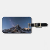 氷と雪 | Milky Way Baltoro Glacier（パキスタン） ラゲッジタグ (正面横)