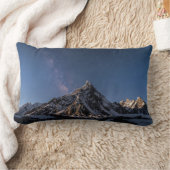 氷と雪 | Milky Way Baltoro Glacier（パキスタン） ランバークッション (ブランケット)