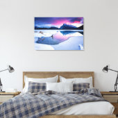 氷と雪 | Mt. Rundle，カナダ キャンバスプリント (インサイチュ (寝室))