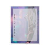 氷と雪 | Northern Lights, Kirkjufall Mountain ノートパッド (回転)