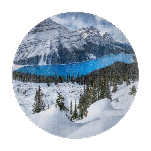 氷と雪 | Peyto Lake, Canadian Rockies カッティングボード (正面)