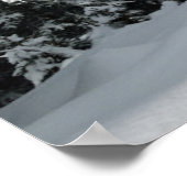 氷と雪 | Pine Woodland，オーストリア ポスター (角)