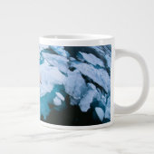 氷と雪 | Polar Bear，北極海，スバルバード ジャンボコーヒーマグカップ (右)