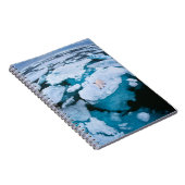 氷と雪 | Polar Bear，北極海，スバルバード ノートブック (右側)