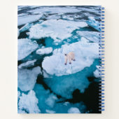 氷と雪 | Polar Bear，北極海，スバルバード ノートブック (裏面)