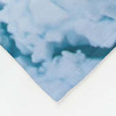 氷と雪 | Polar Bear,北極海,スバルバード フリースブランケット (角)