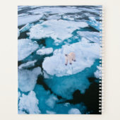 氷と雪 | Polar Bear，北極海，スバルバード プランナー手帳 (裏面)