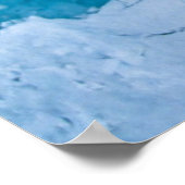 氷と雪 | Polar Bear，北極海，スバルバード ポスター (角)