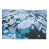 氷と雪 | Polar Bear，北極海，スバルバード 枕カバー (裏面)