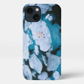 氷と雪 | Polar Bear，北極海，スバルバード iPhoneケース (裏面)