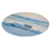 氷と雪 | Polar Bear Iceberg Norway カッティングボード (角)