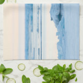 氷と雪 | Polar Bear Iceberg Norway キッチンタオル (折り畳み)