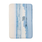 氷と雪 | Polar Bear Iceberg Norway バスマット (正面縦)