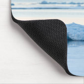 氷と雪 | Polar Bear Iceberg Norway マウスパッド (コーナー)