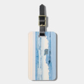 氷と雪 | Polar Bear Iceberg Norway ラゲッジタグ (正面縦)