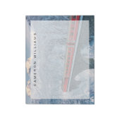 氷と雪 Red Bernina 表現 Train Switzerland | Red Bernina ノートパッド (回転)