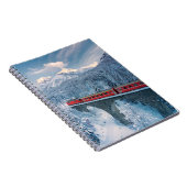 氷と雪 Red Bernina 表現 Train Switzerland | Red Bernina ノートブック (右側)