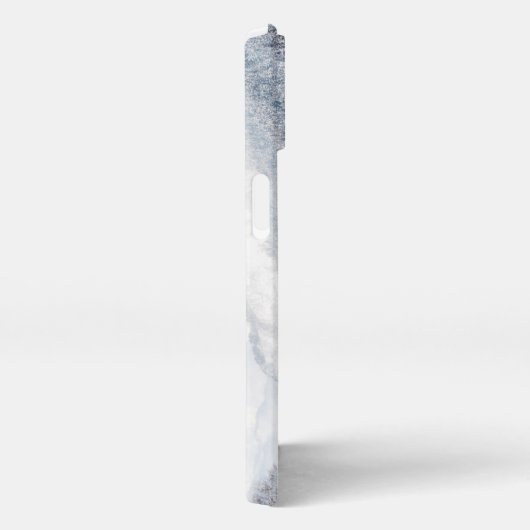 氷と雪 | Red Bridge in Winter, Japan iPhoneケース (右側面)