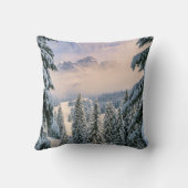 氷と雪 | Rosengarten，ドイツ クッション (裏面)