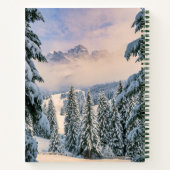 氷と雪 | Rosengarten,ドイツ ノートブック (裏面)