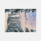 氷と雪 | Rosengarten，ドイツ フリースブランケット (正面(横))