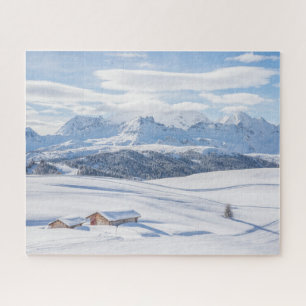 氷と雪 Snowscape European Alps,イタリア ジグソーパズル
