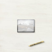 氷と雪 | Vestrahorn Mountain，アイスランド ポストイット (デスク上)