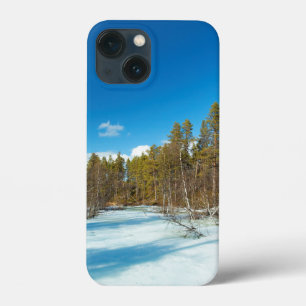 氷と雪 Winter Landscape iPhone 13 Miniケース