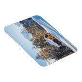 氷と雪 | Winter Log Cabin Swiss Alps マグネット (右側)