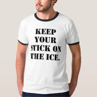 氷のあなたの棒を保って下さい Tシャツ