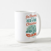 氷のないクリスマスを夢見て コーヒーマグカップ (正面右)
