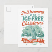 氷のないクリスマスを夢見て シーズンポストカード (正面/裏面)